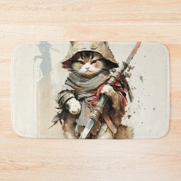 Item preview, Samurai Cat Design 1 designed and sold by PrintedBeat.