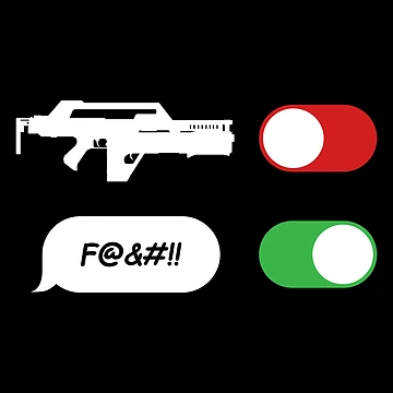 Artwork thumbnail, Harsh Language by CCCDesign