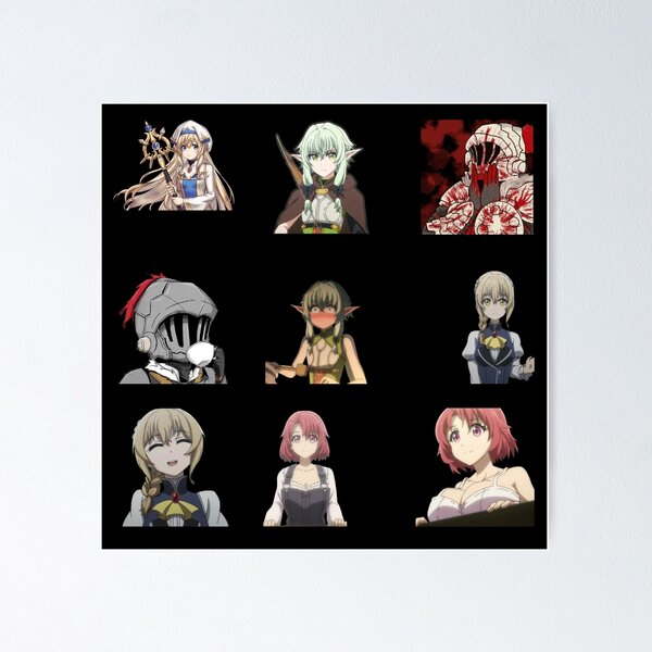 Goblin Slayer Characters Sticker Set