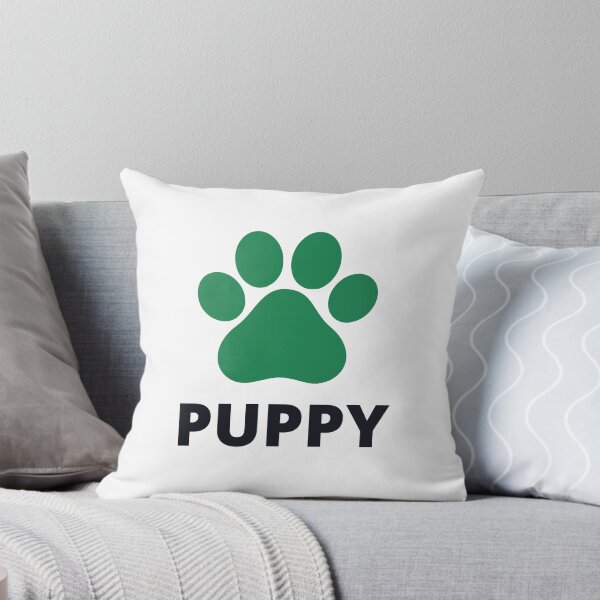 Item preview, Green Cute Puppy Play Paw designed and sold by stephenop92.