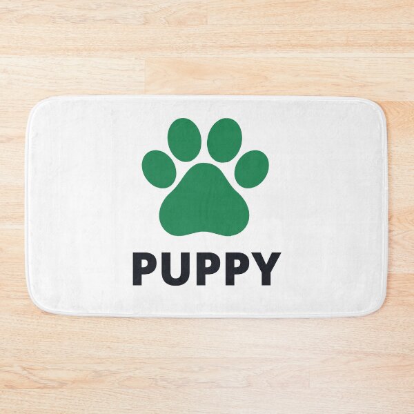 Item preview, Green Cute Puppy Play Paw designed and sold by stephenop92.