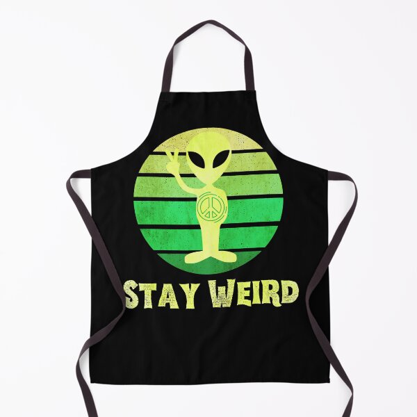 Item preview, Stay Weird Aliens Peace Ufo designed and sold by alyedel.