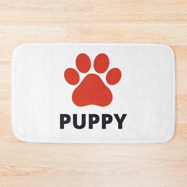 Item preview, Red Cute Puppy Play Paw designed and sold by stephenop92.
