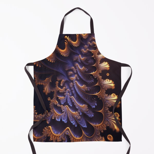 Aperçu de l'œuvre Art Fractal Or & Violet créée et vendue par ChaosEmporium.