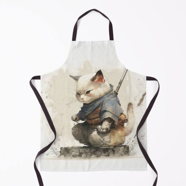Item preview, Samurai Cat Design 2 designed and sold by PrintedBeat.