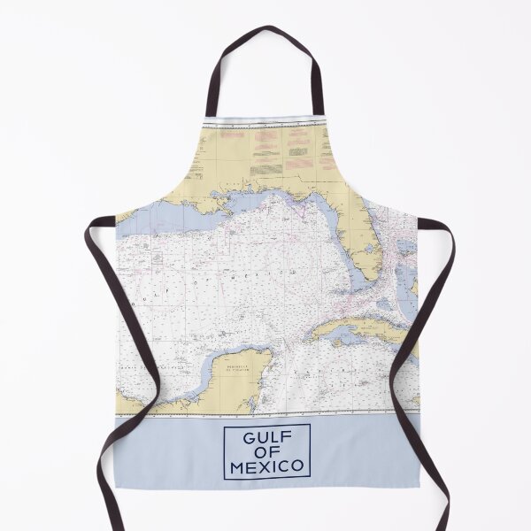 Item preview, Nautical Chart Graphic Raster Print #411 Gulf of Mexico, Florida, Cuba, Bahamas Graphic designed and sold by Pirate Foto.