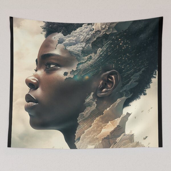 Item preview, Afrocentric Art designed and sold by MidJourneymen.