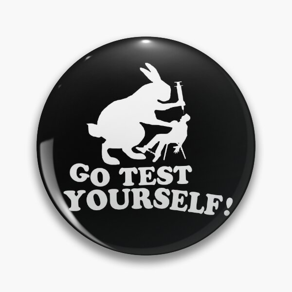 Item preview, Stop Animal Testing - Go Test Yourself Anti Vivisection designed and sold by ResistNormality.