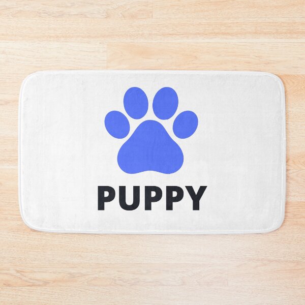 Item preview, Blue Cute Puppy Play Paw designed and sold by stephenop92.