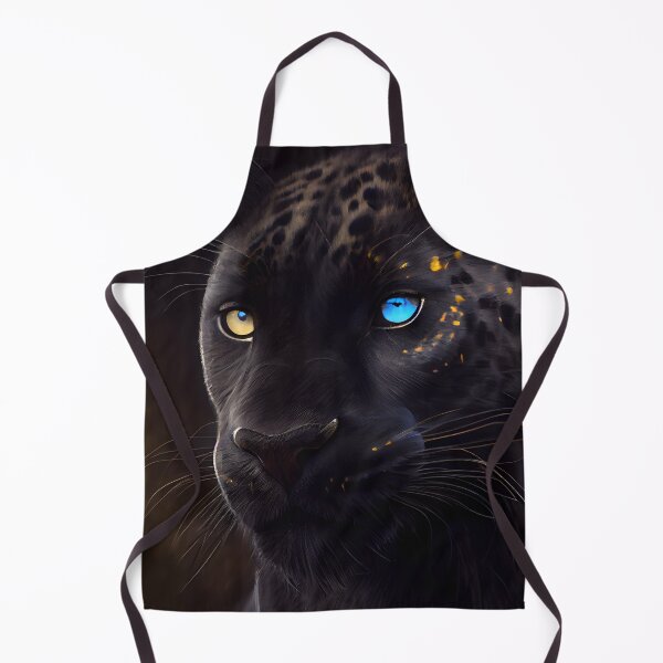 Item preview, Elusive Majesty: The Rare Beauty of the Blue-Eyed Black Panther" designed and sold by PosterManiaRo.