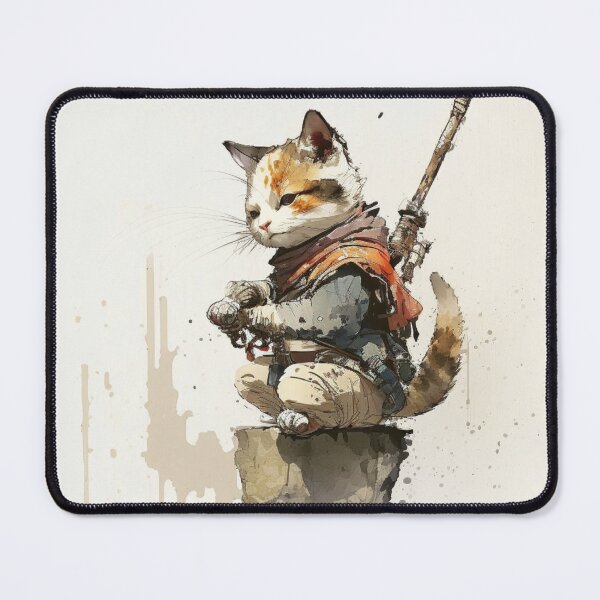 Item preview, Samurai Cat Design 3 designed and sold by PrintedBeat.