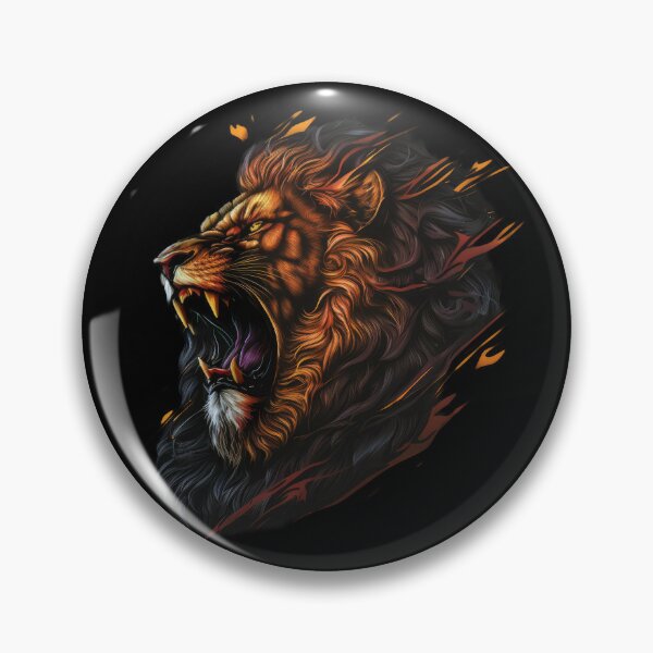 Item preview, Angry Roar Lion designed and sold by Sintivastore.