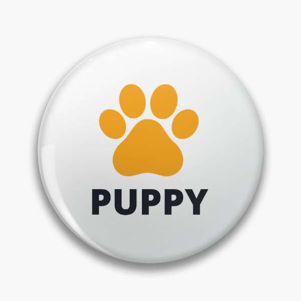Item preview, Orange Cute Puppy Play Paw designed and sold by stephenop92.