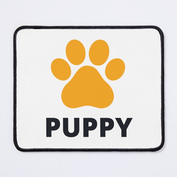 Item preview, Orange Cute Puppy Play Paw designed and sold by stephenop92.
