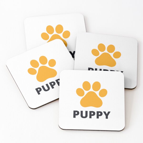 Item preview, Orange Cute Puppy Play Paw designed and sold by stephenop92.