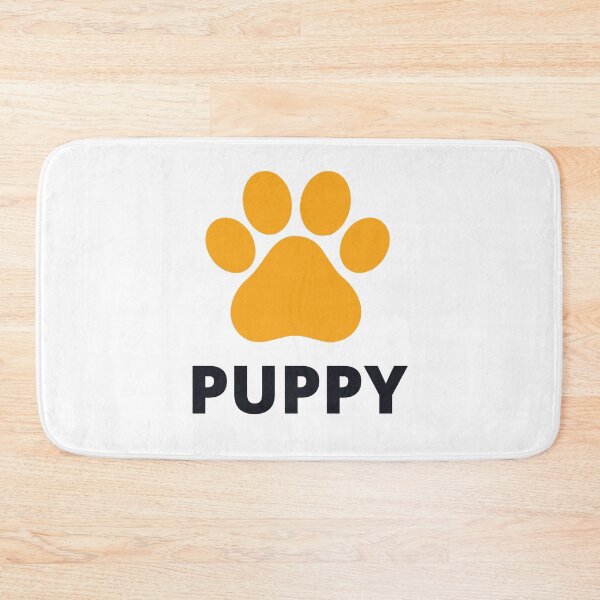 Item preview, Orange Cute Puppy Play Paw designed and sold by stephenop92.