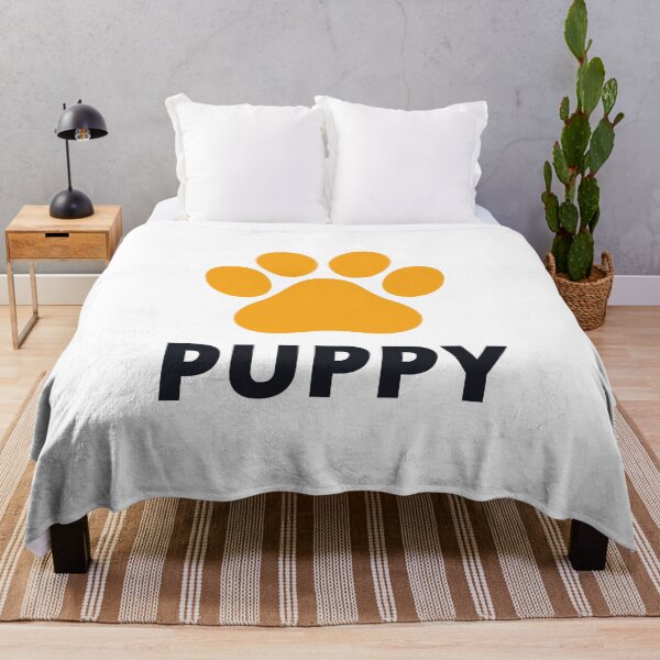 Item preview, Orange Cute Puppy Play Paw designed and sold by stephenop92.