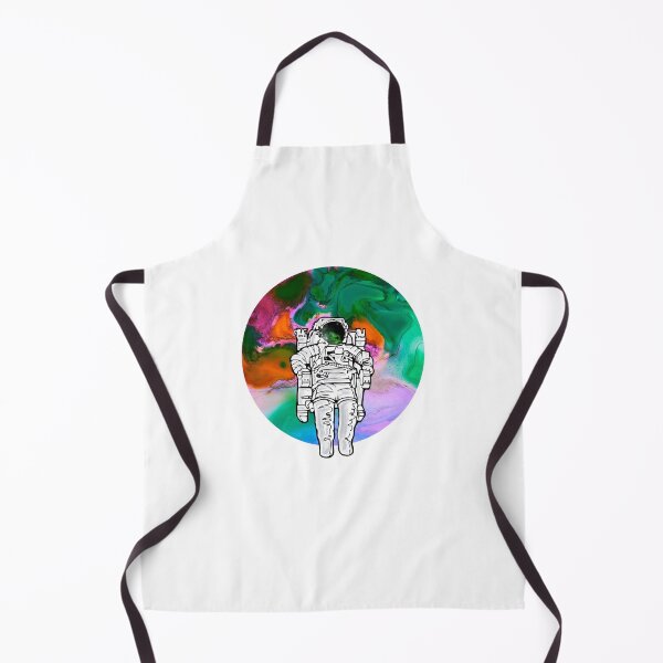 Item preview, Psychedelic Astronaut and Planet | Abstract Astronaut | Space Art designed and sold by Colorcore.