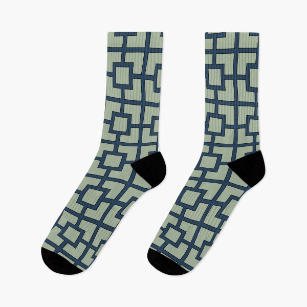 Item preview, Chic & luxury geometric pattern Celadon Porcelain designed and sold by Une Affaire de Filles.