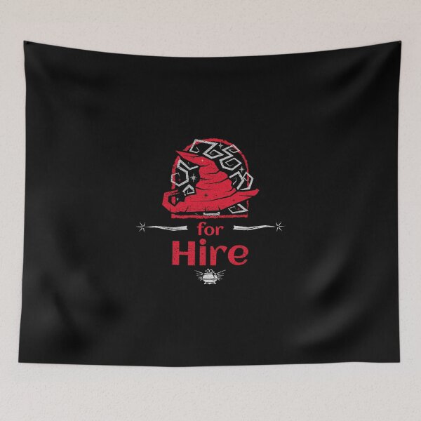 Item preview, Wizard for Hire DND T-shirt Design | Dungeons and Dragons T-shirt designed and sold by GenerationalArt.