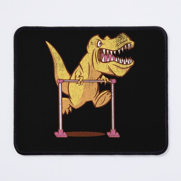 Item preview, T-rex dinosaur exercise gym designed and sold by WhistlingSnail.