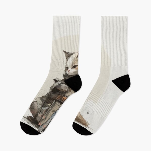 Item preview, Samurai Cat Design 4 designed and sold by PrintedBeat.