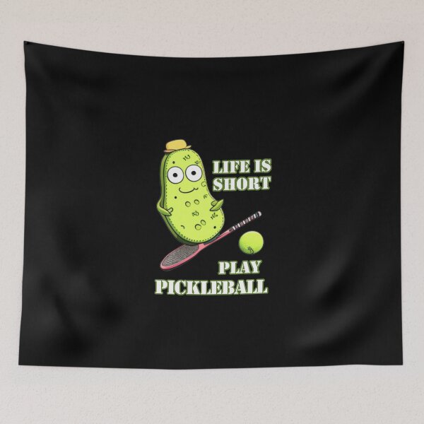 Item preview, Funny Pickle Playing Pickleball designed and sold by triharder12.