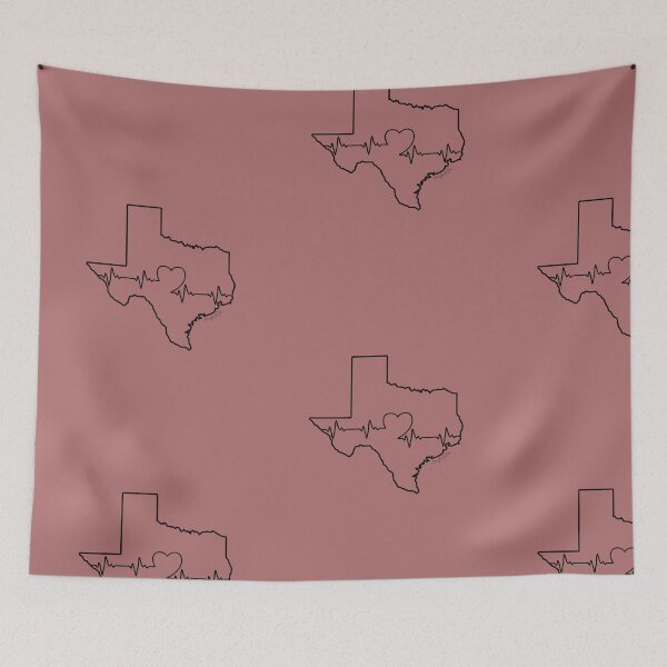 Item preview, Heartbeat - Texas designed and sold by HooYooTeeTees.