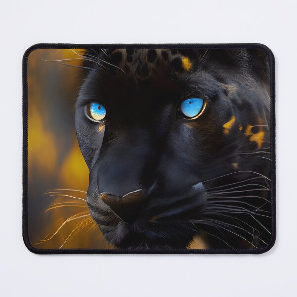 Item preview, Rare Beauty: The Blue-Eyes Black Panther's Majesty designed and sold by PosterManiaRo.