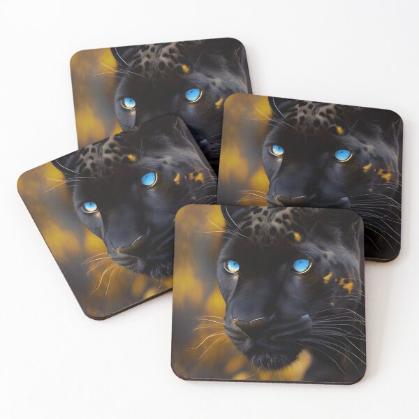 Item preview, Rare Beauty: The Blue-Eyes Black Panther's Majesty designed and sold by PosterManiaRo.