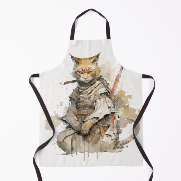 Item preview, Samurai Cat Design 5 designed and sold by PrintedBeat.