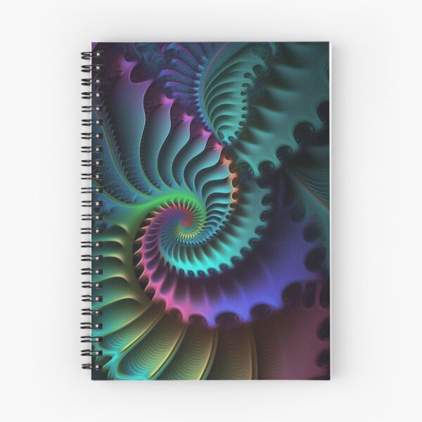 Item preview, Colourful Fractal Swirl Pattern designed and sold by ChaosEmporium.
