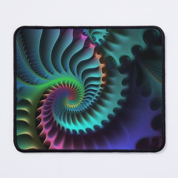 Item preview, Colourful Fractal Swirl Pattern designed and sold by ChaosEmporium.