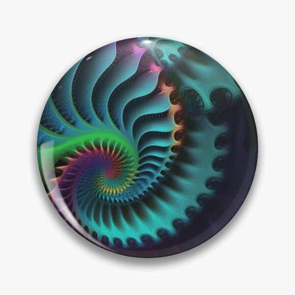 Item preview, Colourful Fractal Swirl Pattern designed and sold by ChaosEmporium.