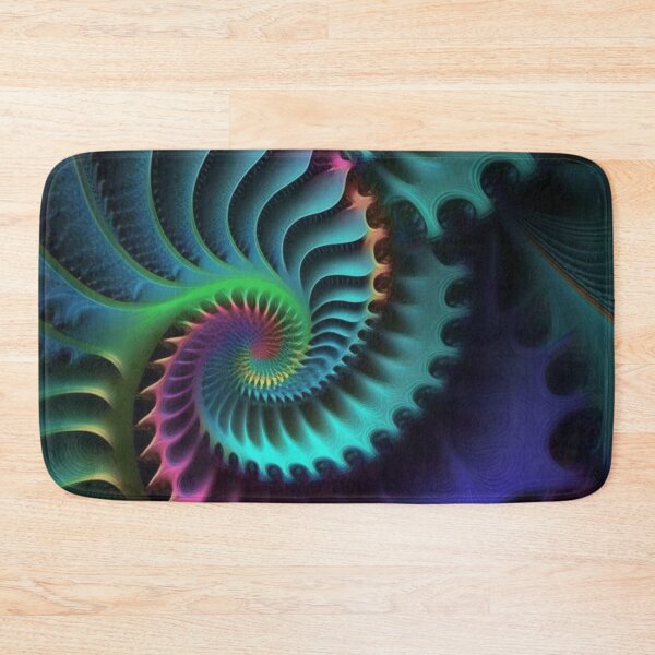 Item preview, Colourful Fractal Swirl Pattern designed and sold by ChaosEmporium.