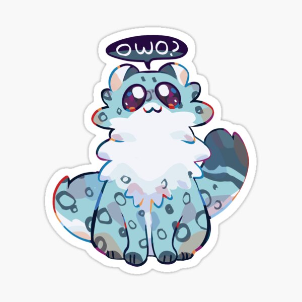OwO Snep! Glossy Sticker
