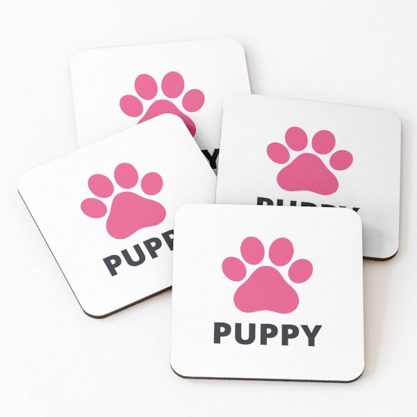 Item preview, Pink Cute Puppy Play Paw designed and sold by stephenop92.