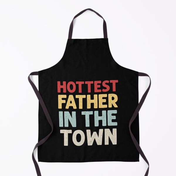 Item preview, Hottest Dad in the Town Typography Design, Hottest Dad in the Town designed and sold by RedArtsDesign.