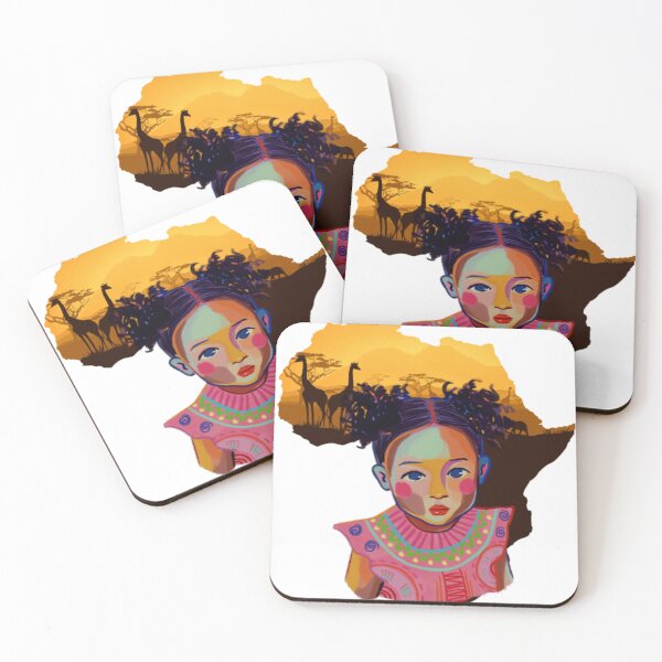 Item preview, afro Latina girls Africa behind  designed and sold by MobMarketdesign.