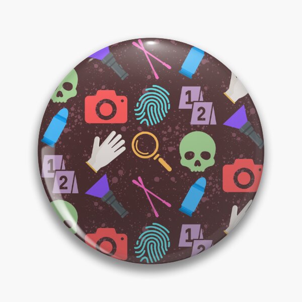 Item preview, Forensic Science Crime Scene Pattern designed and sold by SceneOfTheCrime.