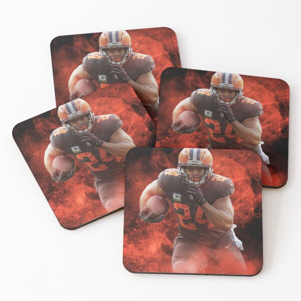 Item preview, Nick Chubb Cleveland Sports Art designed and sold by JRSportsGraphics.