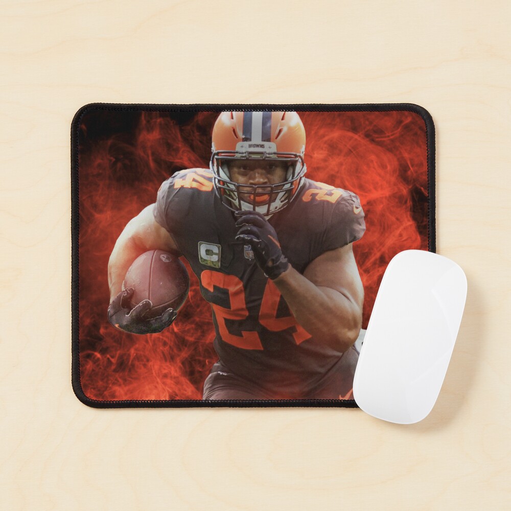 Nick Chubb Cleveland Sports Art Sticker for Sale by JRoseGraphics