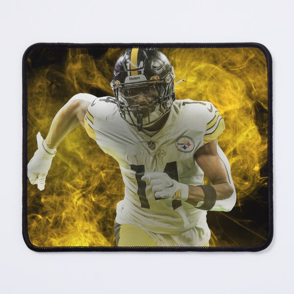 Item preview, George Pickens Pittsburgh Sports Art designed and sold by JRSportsGraphics.