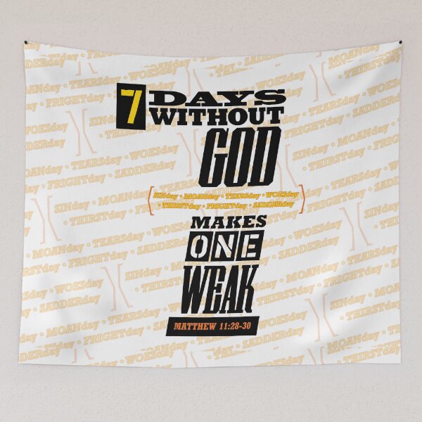 Item preview, 7 Days...One Weak designed and sold by square1studio.