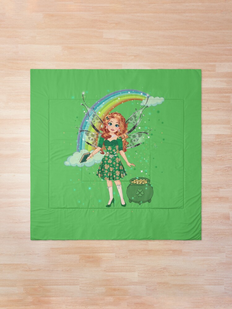 Thumbnail 1 of 5, Comforter, Felicia's Over The Rainbow Collection designed and sold by TeelieTurner.