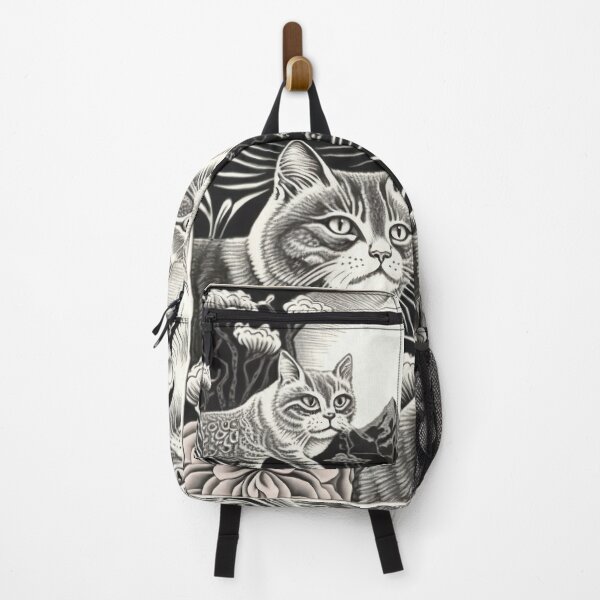 Item preview, American Bobtail Cat Family on Mountain designed and sold by Vaporboy1994.