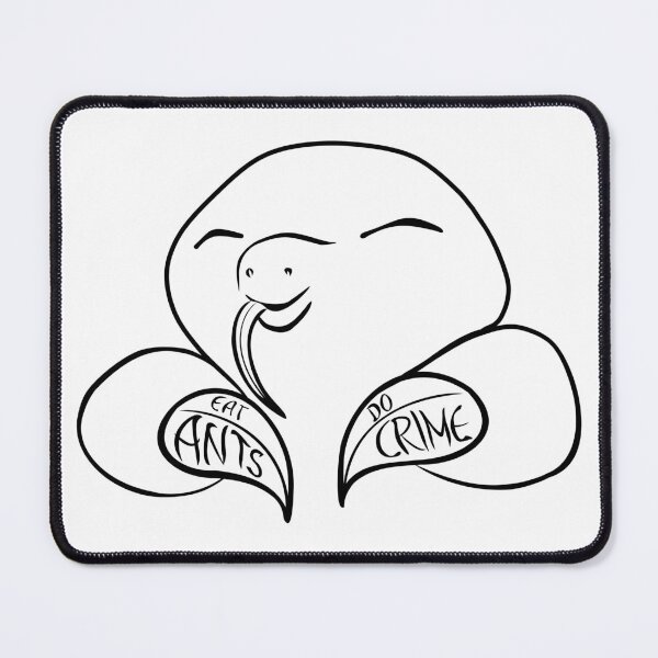 Item preview, silky anteater pygmy anteater eat ants do crime tongue out designed and sold by MiraNomegusta.