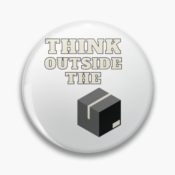 Item preview, Think outside the box Design designed and sold by MobMarketdesign.