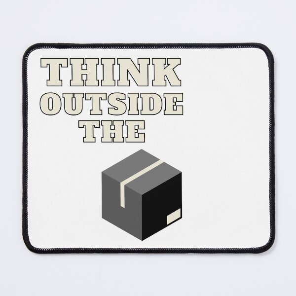 Item preview, Think outside the box Design designed and sold by MobMarketdesign.