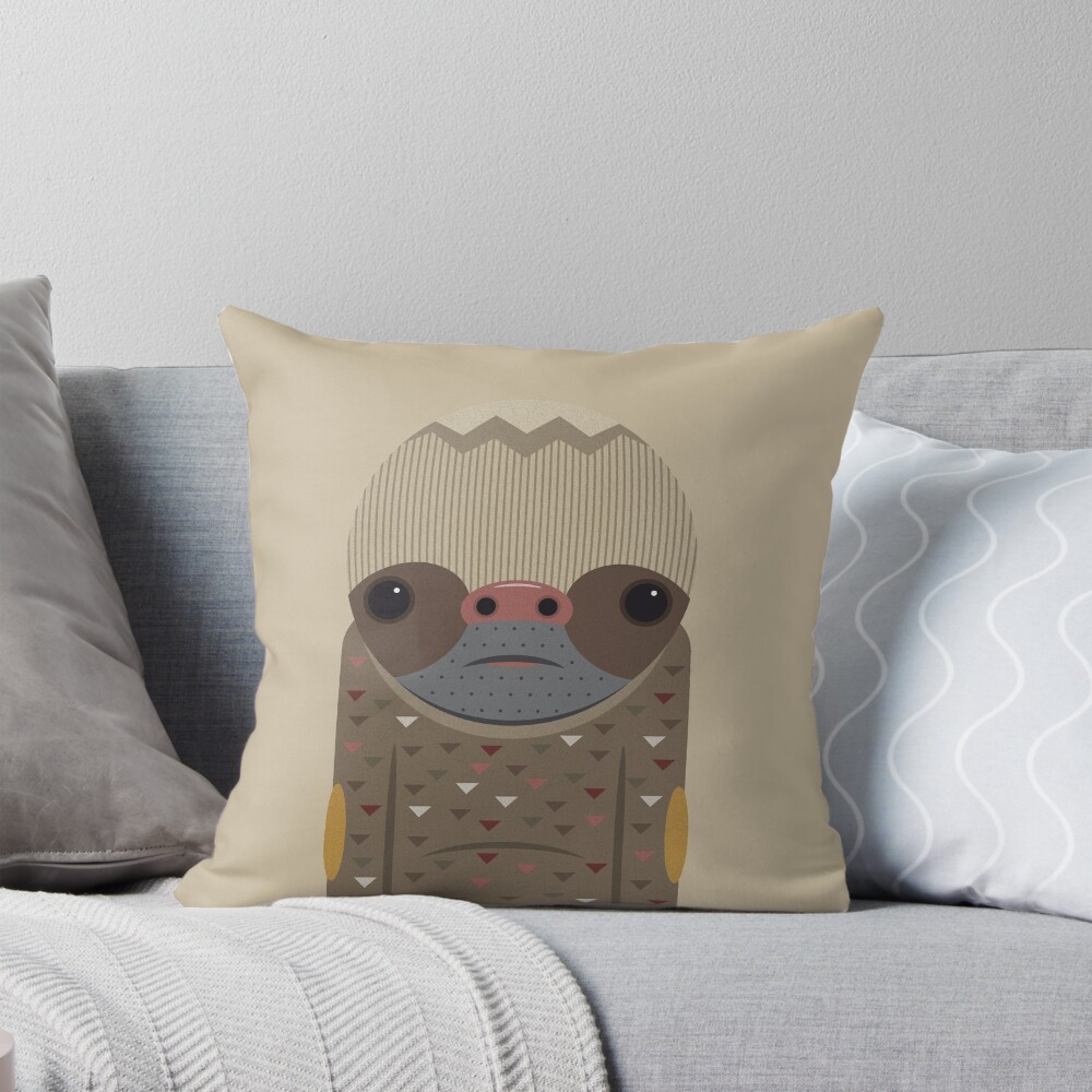 Item preview, Throw Pillow designed and sold by cubhaus.